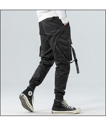 Pantalon Cargo Noir Mâle Alpha solde