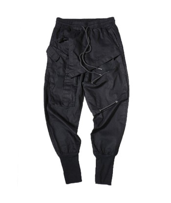 Pantalon Cargo Noir Urbain la chaussure