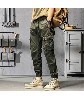 Pantalon Militaire Vert Homme pas chere