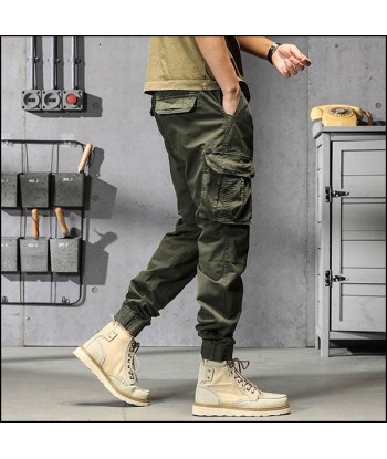 Pantalon Militaire Vert Homme pas chere