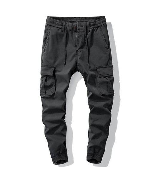 Pantalon Militaire Gris Homme en linge