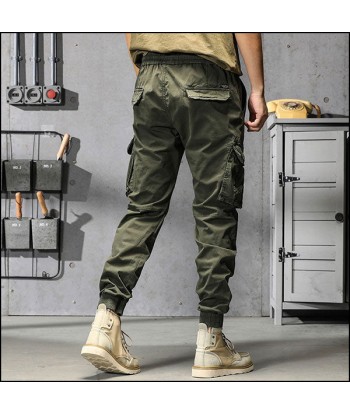 Pantalon Militaire Vert Homme pas chere