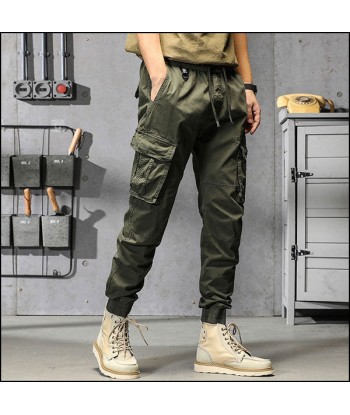 Pantalon Militaire Vert Homme pas chere