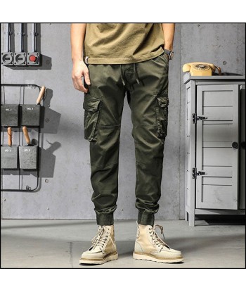 Pantalon Militaire Vert Homme pas chere