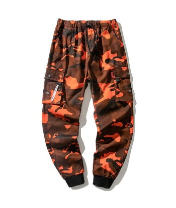 Pantalon Militaire Orange Homme pas chere