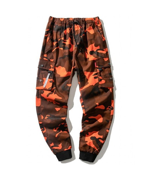 Pantalon Militaire Orange Homme pas chere