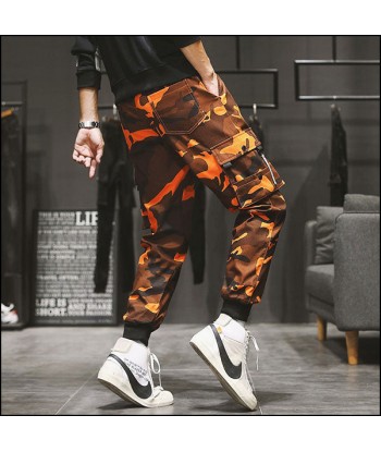 Pantalon Militaire Orange Homme pas chere