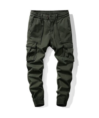 Pantalon Militaire Vert Kaki Homme rembourrage situé sous