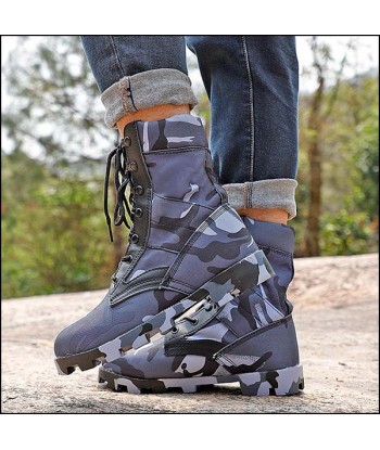 Botte Militaire Bleu de Combat 2024