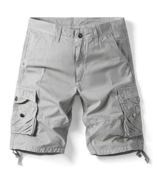 Short Militaire Gris Homme la livraison gratuite