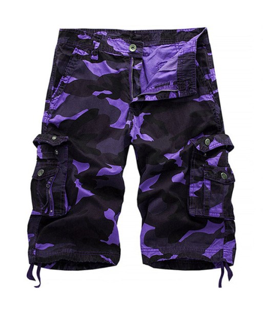 Short Militaire Violet du meilleur 