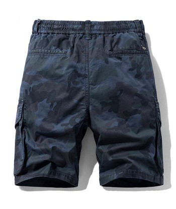 Short Cargo Camo Bleu Homme En savoir plus