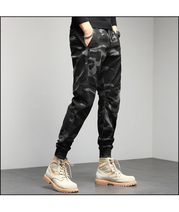 Pantalon Camouflage Treillis Gris Homme à prix réduit toute l'année