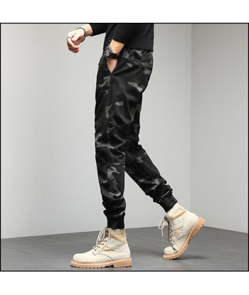 Pantalon Camouflage Treillis Gris Homme à prix réduit toute l'année