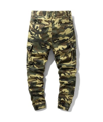 Pantalon Camouflage Jaune Homme en linge