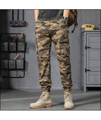 Pantalon Cargo Kaki Homme ou a consommer sur place