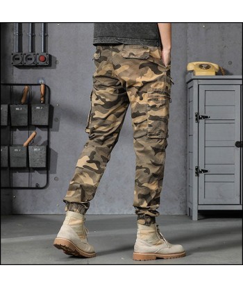 Pantalon Cargo Kaki Homme ou a consommer sur place