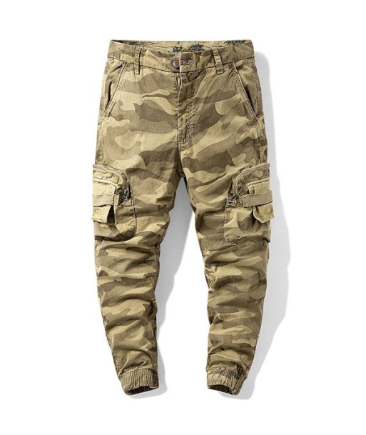 Pantalon Cargo Motif Camouflage Homme rembourrage situé sous