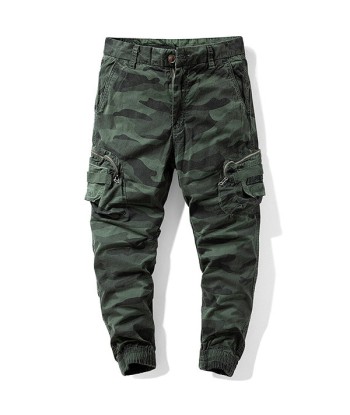 Pantalon Cargo Imprimé Camouflage Homme outlet