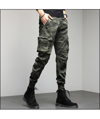 Pantalon Cargo Imprimé Camouflage Homme outlet