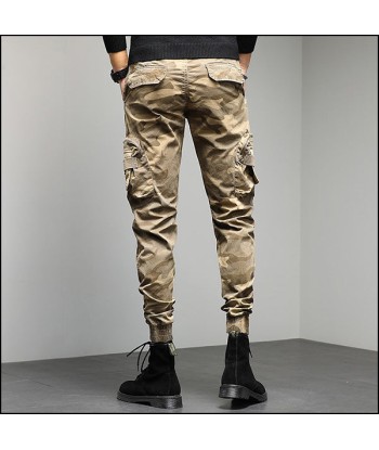 Pantalon Cargo Motif Camouflage Homme rembourrage situé sous