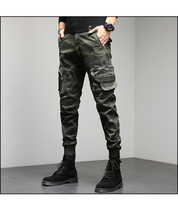 Pantalon Cargo Imprimé Camouflage Homme outlet