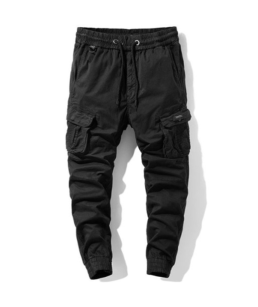 Pantalon Cargo Noir Jeune Homme paiement sécurisé