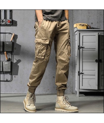 Pantalon Cargo Militaire Beige livraison gratuite