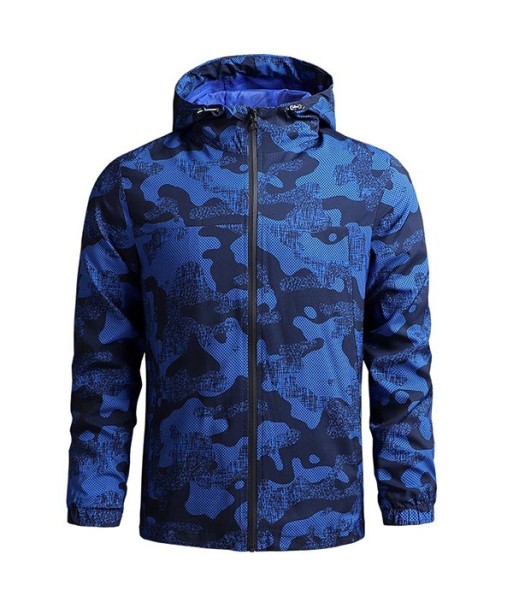 Veste Camouflage Bleu Homme en ligne