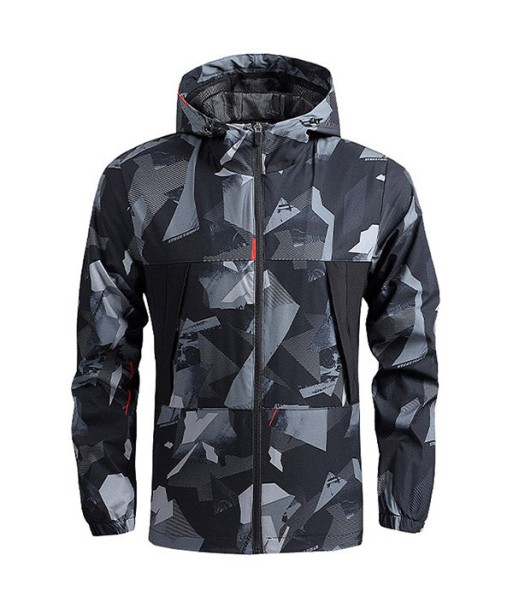 Veste Camouflage Windbreaker Homme pas cher 