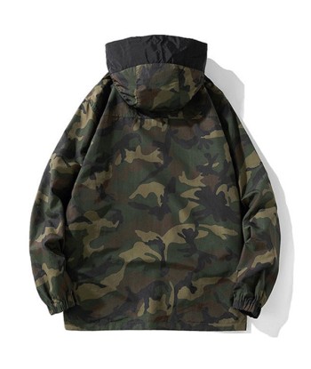 Veste Camouflage Réversible en linge