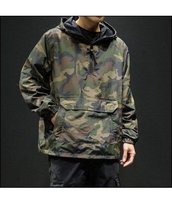 Veste Camouflage Réversible en linge