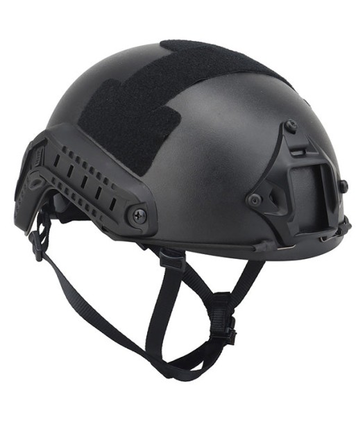 Casque Militaire Noir les muscles