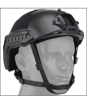 Casque Militaire Noir les muscles