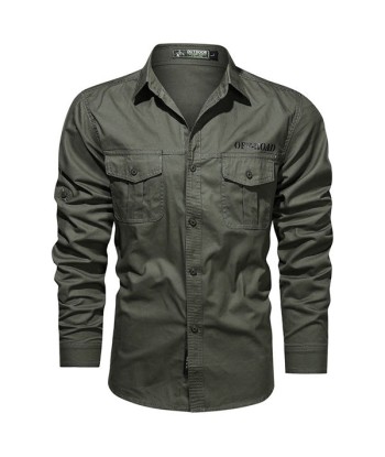 Chemise Militaire Vert Homme de l' environnement