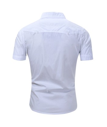 Chemise Militaire Blanche Homme outlet