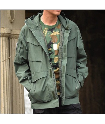 Parka Militaire Vert Homme plus qu'un jeu 