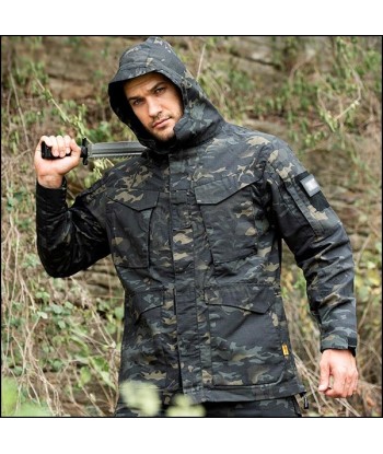 Parka Militaire Camouflage Amélioration de cerveau avec