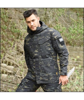 Parka Militaire Camouflage Amélioration de cerveau avec