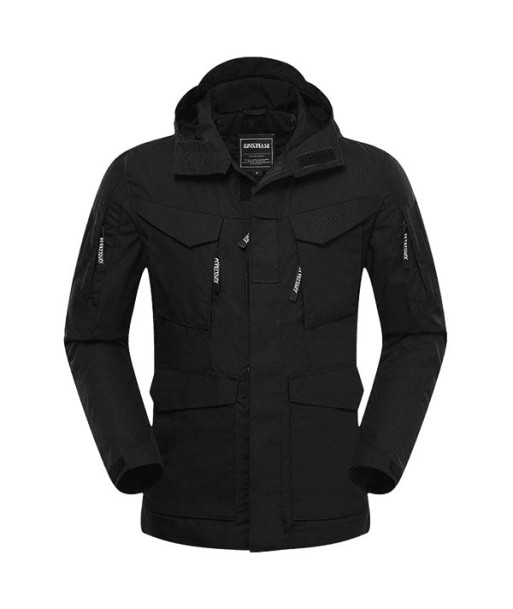 Parka Militaire Noir Homme Amélioration de cerveau avec