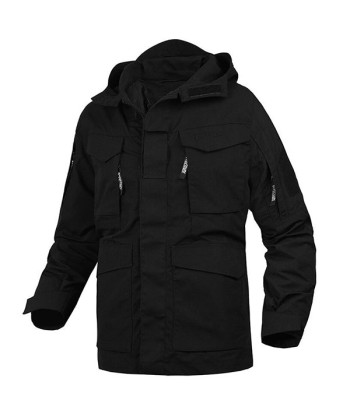 Parka Militaire Noir Homme Amélioration de cerveau avec