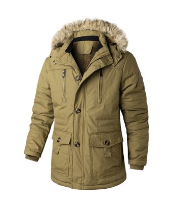 Parka Militaire Kaki Homme destockage