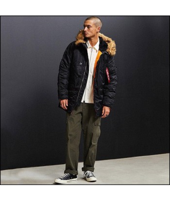 Parka Militaire Noire Voir les baskets