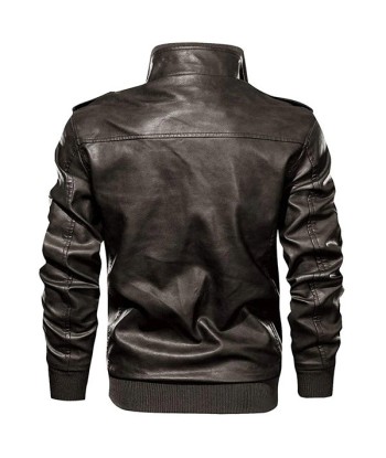 Blouson Aviateur Simili Cuir Homme shop