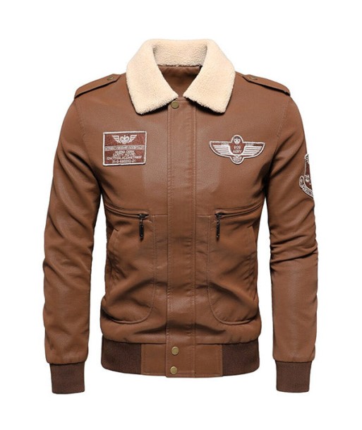 Blouson Aviateur Marron Les magasins à Paris et en Île-de-France