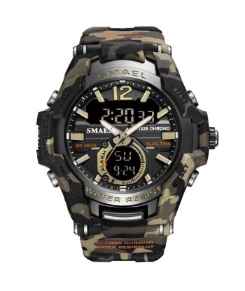 Montre Militaire Camouflage Amélioration de cerveau avec