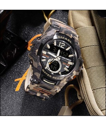 Montre Militaire Camouflage Amélioration de cerveau avec