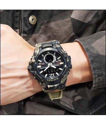 Montre Militaire Camouflage Amélioration de cerveau avec