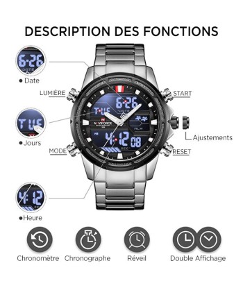 Montre Militaire Digitale À commander