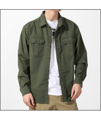 Chemise Militaire Cargo Les êtres humains sont 